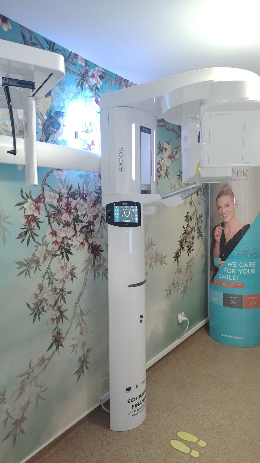 Unitatea CBCT AXEOS din clinica Denti Service Bacău