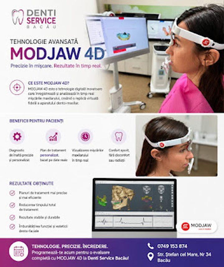 MODJAW 4D – analiză digitală a mișcărilor mandibulei și planificare funcțională