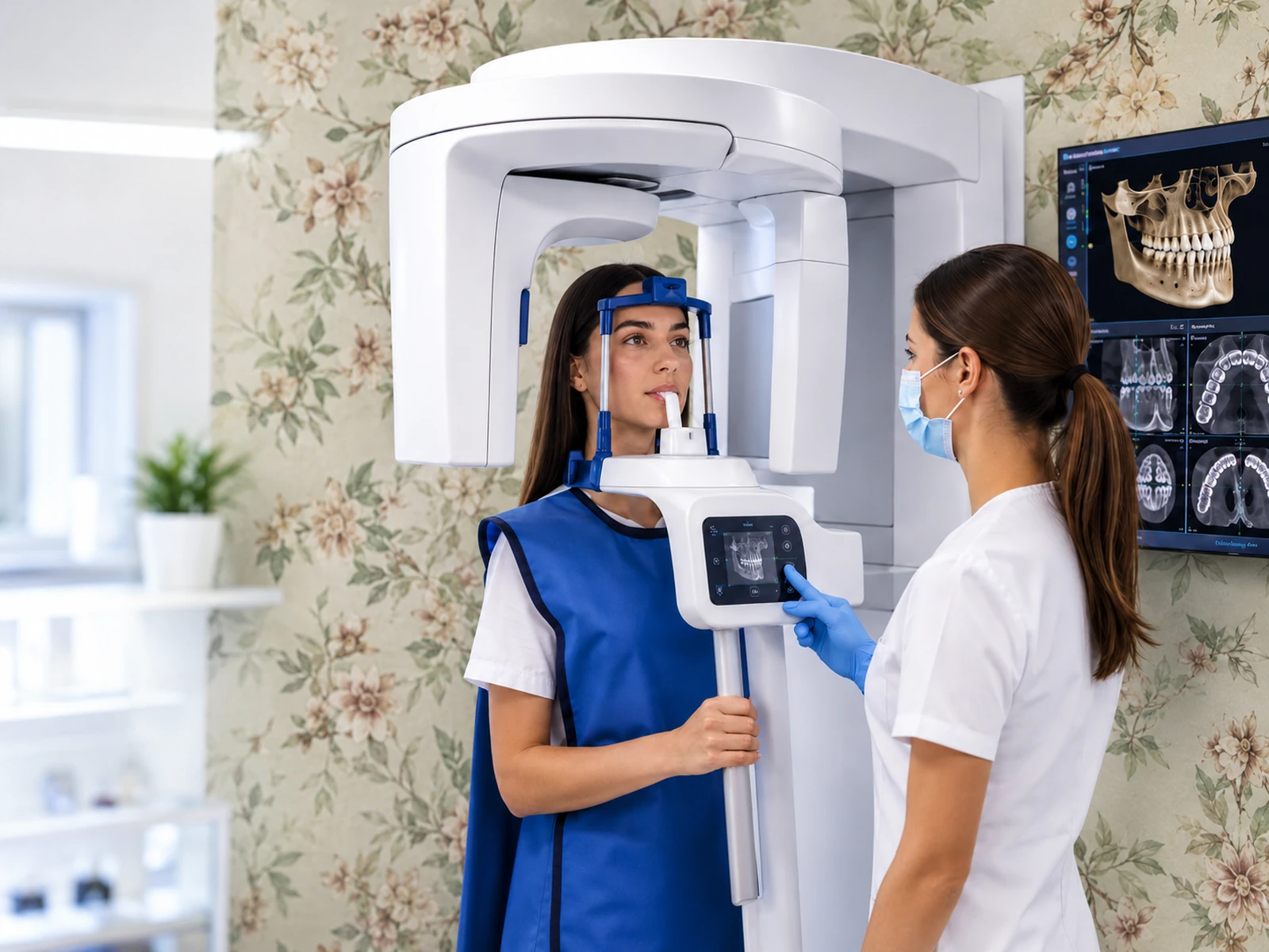 Radiologie dentară și investigație CBCT AXEOS – Denti Service Bacău