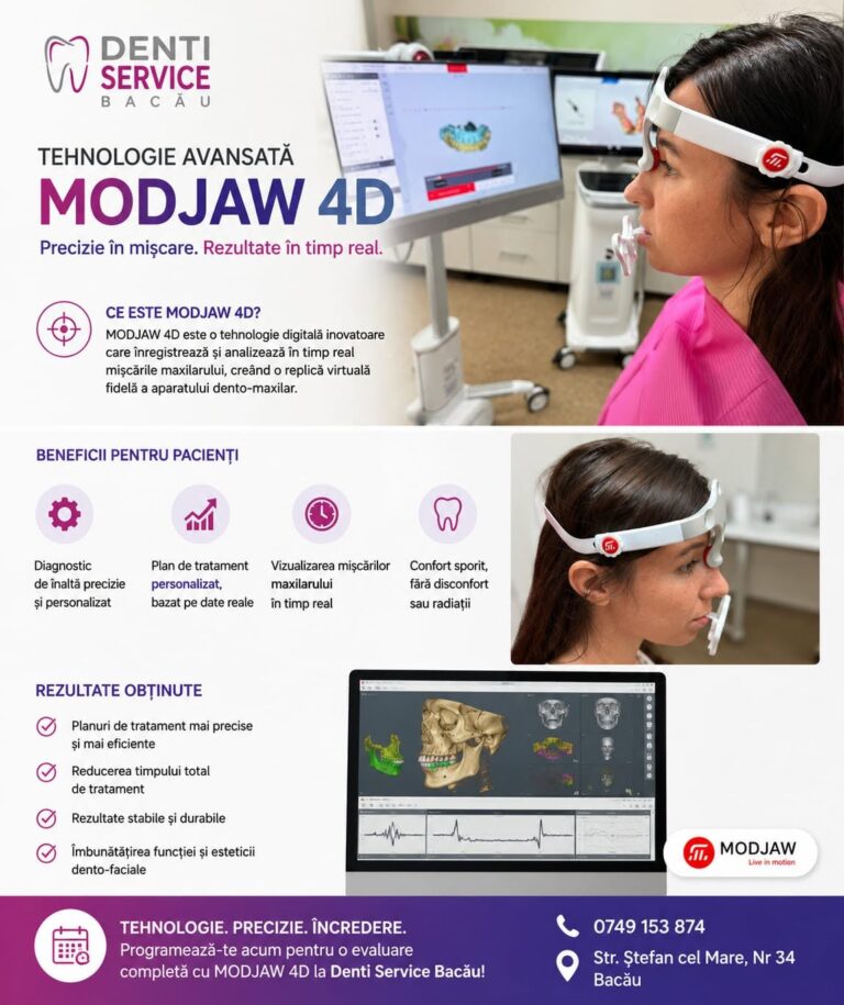 Diagnostic digital pentru dureri de mandibulă în Bacău – MODJAW 4D